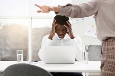 Differently colored coworker being kicked out of office - Racial discrimination